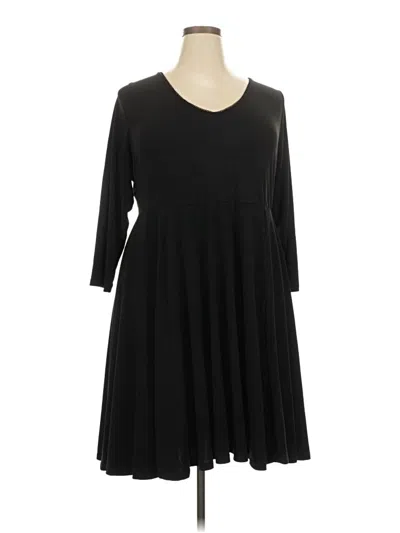 Pre-owned Torrid Casual Dress In Black