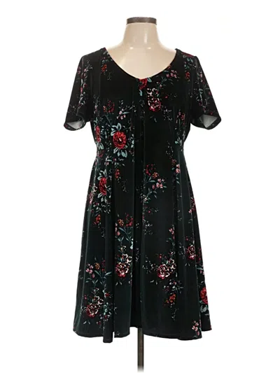 Pre-owned Torrid Casual Dress In Black