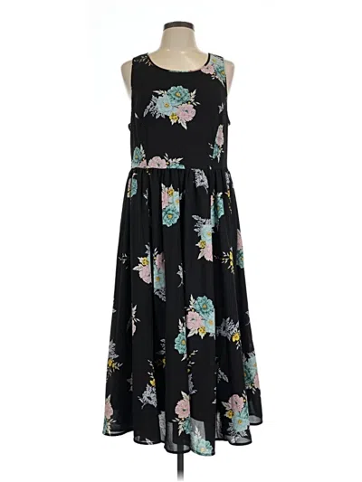 Pre-owned Torrid Casual Dress In Black