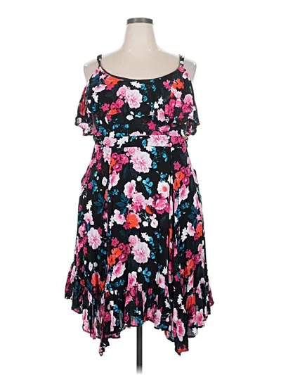 Pre-owned Torrid Casual Dress In Black