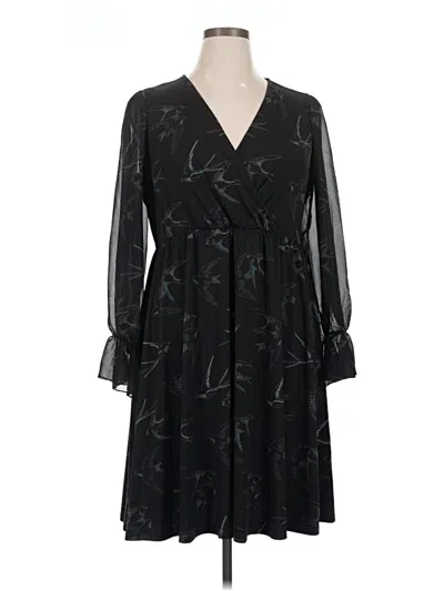 Pre-owned Torrid Casual Dress In Black