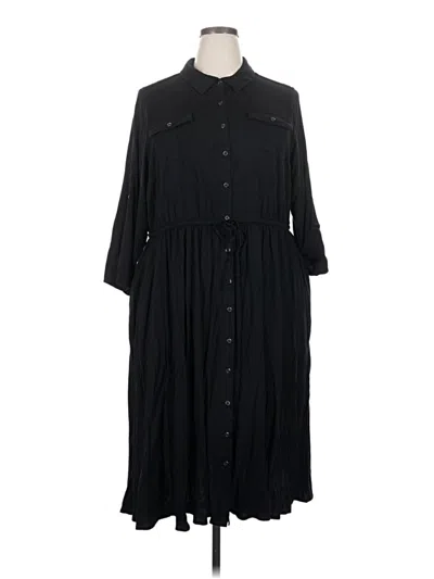 Pre-owned Torrid Casual Dress In Black