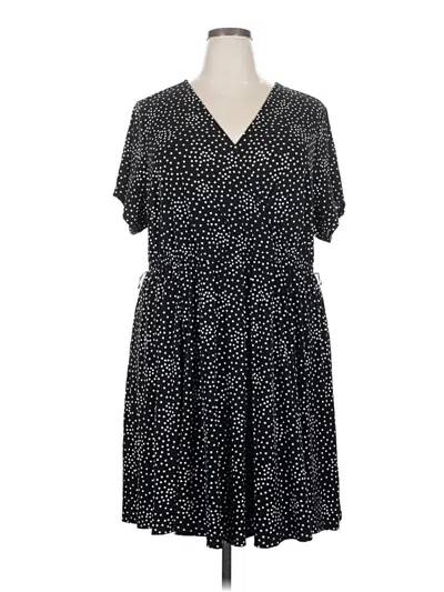 Pre-owned Torrid Casual Dress In Black