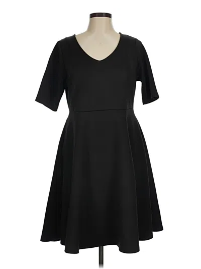 Pre-owned Torrid Casual Dress In Black