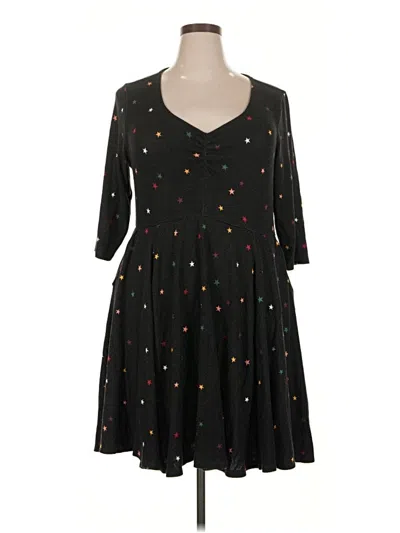 Pre-owned Torrid Casual Dress In Black