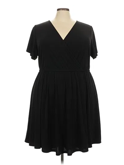 Pre-owned Torrid Casual Dress In Black