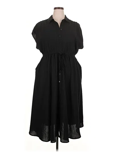 Pre-owned Torrid Casual Dress In Black