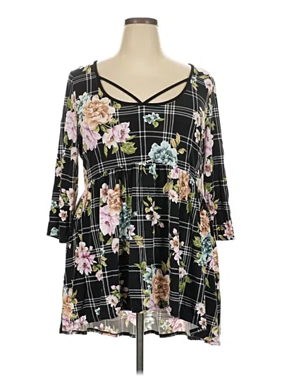 Pre-owned Torrid Casual Dress In Black