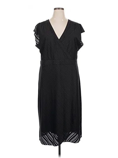 Pre-owned Torrid Casual Dress In Black