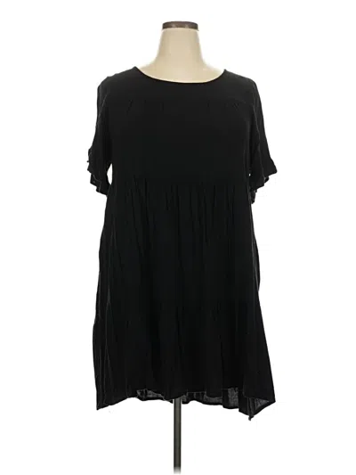 Pre-owned Torrid Casual Dress In Black