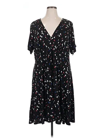 Pre-owned Torrid Casual Dress In Black