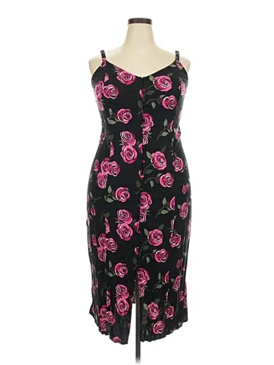 Pre-owned Torrid Casual Dress In Black