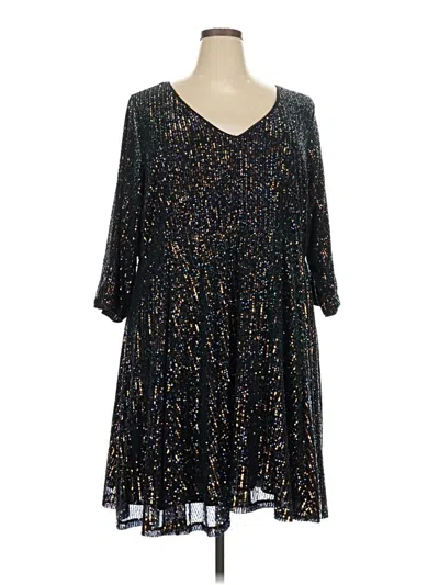 Pre-owned Torrid Casual Dress In Black
