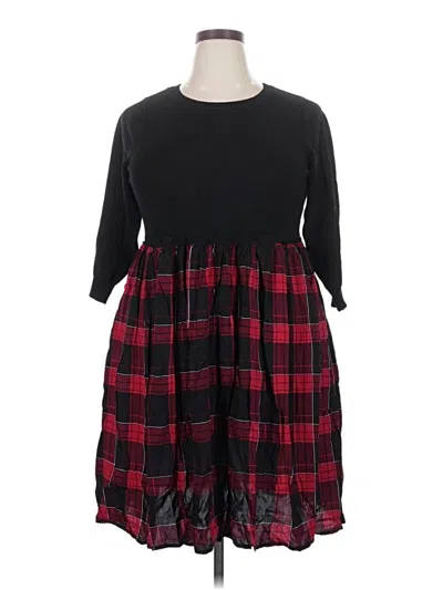 Pre-owned Torrid Casual Dress In Black