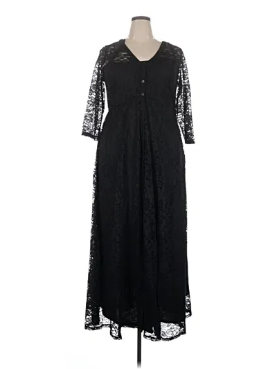 Pre-owned Torrid Casual Dress In Black