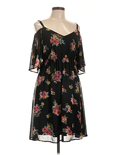 Pre-owned Torrid Casual Dress In Black