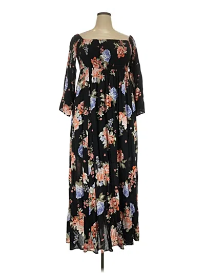 Pre-owned Torrid Casual Dress In Black