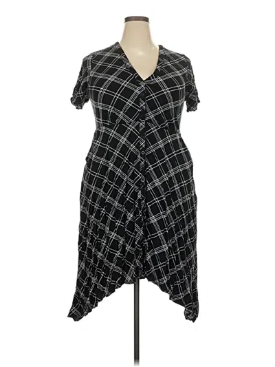 Pre-owned Torrid Casual Dress In Black