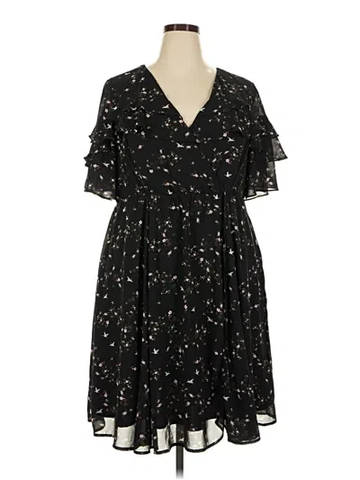 Pre-owned Torrid Casual Dress In Black