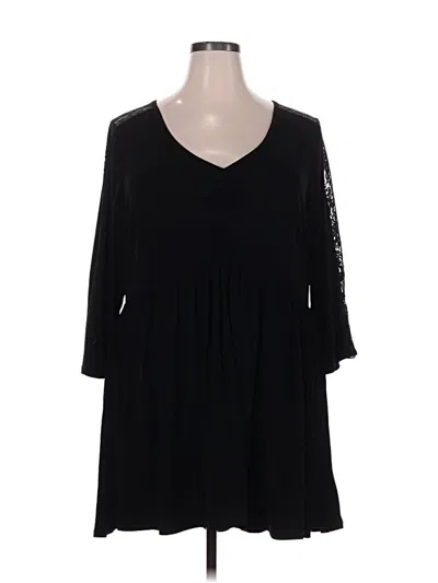 Pre-owned Torrid Casual Dress In Black