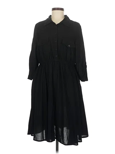 Pre-owned Torrid Casual Dress In Black