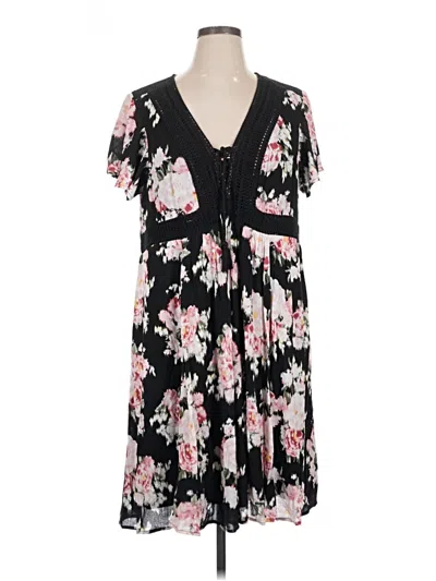Pre-owned Torrid Casual Dress In Black