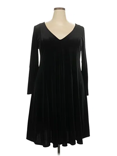 Pre-owned Torrid Casual Dress In Black