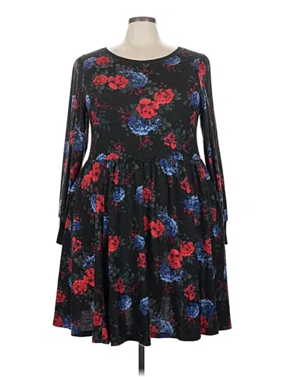 Pre-owned Torrid Casual Dress In Black