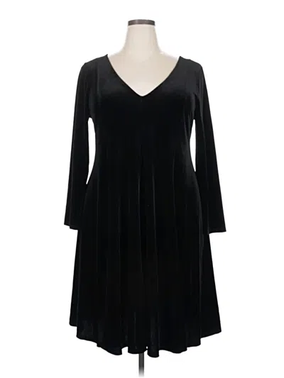 Pre-owned Torrid Casual Dress In Black
