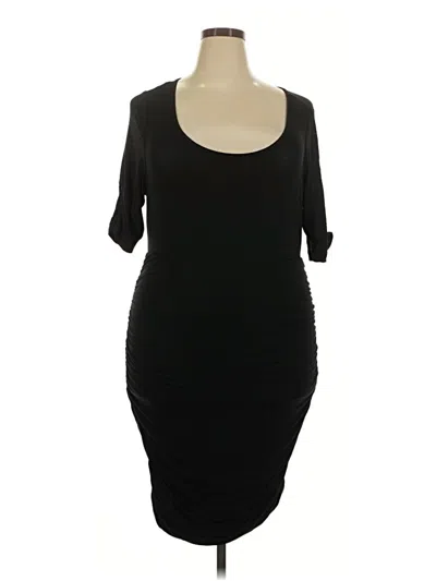 Pre-owned Torrid Casual Dress In Black