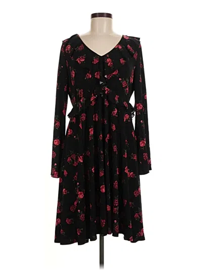 Pre-owned Torrid Casual Dress In Black