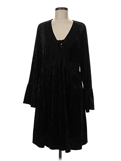 Pre-owned Torrid Casual Dress In Black