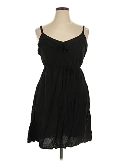 Pre-owned Torrid Casual Dress In Black