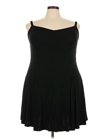 Pre-owned Torrid Casual Dress In Black