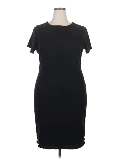 Pre-owned Torrid Casual Dress In Black