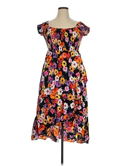 Pre-owned Torrid Casual Dress In Black