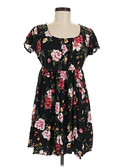 Pre-owned Torrid Casual Dress In Black