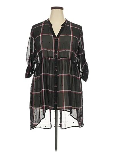 Pre-owned Torrid Casual Dress In Black
