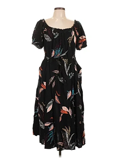 Pre-owned Torrid Casual Dress In Black