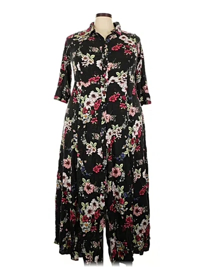 Pre-owned Torrid Casual Dress In Black