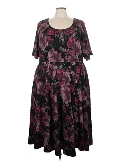 Pre-owned Torrid Casual Dress In Black