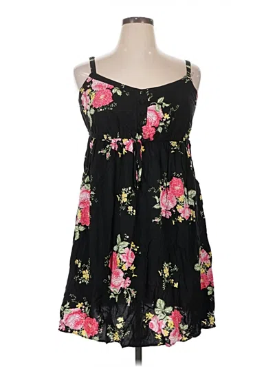 Pre-owned Torrid Casual Dress In Black