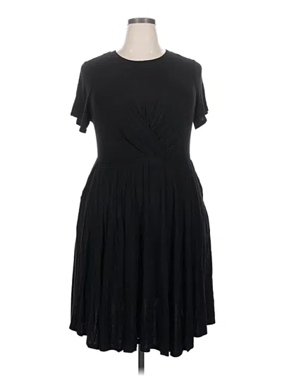 Pre-owned Torrid Casual Dress In Black