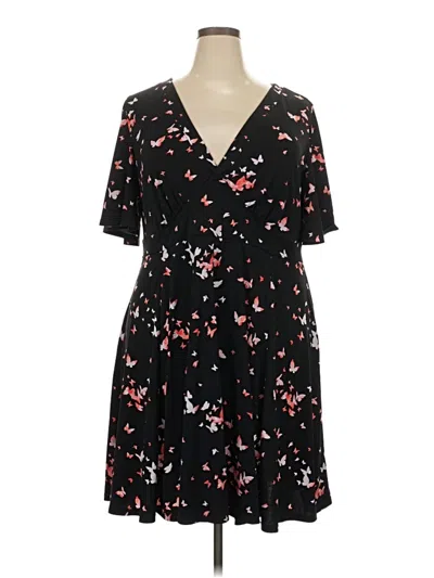 Pre-owned Torrid Casual Dress In Black