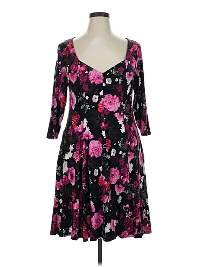 Pre-owned Torrid Casual Dress In Black