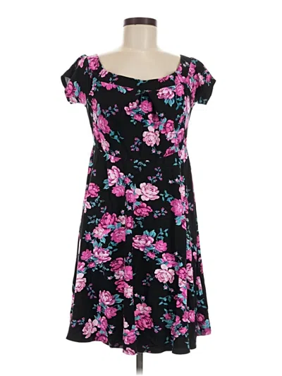 Pre-owned Torrid Casual Dress In Black