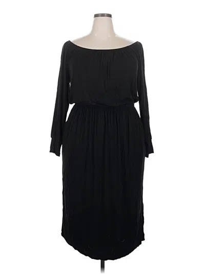 Pre-owned Torrid Casual Dress In Black