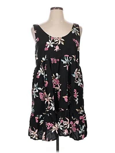Pre-owned Torrid Casual Dress In Black