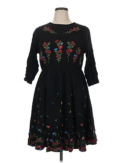 Pre-owned Torrid Casual Dress In Black