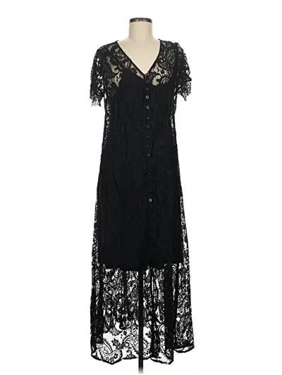 Pre-owned Torrid Casual Dress In Black